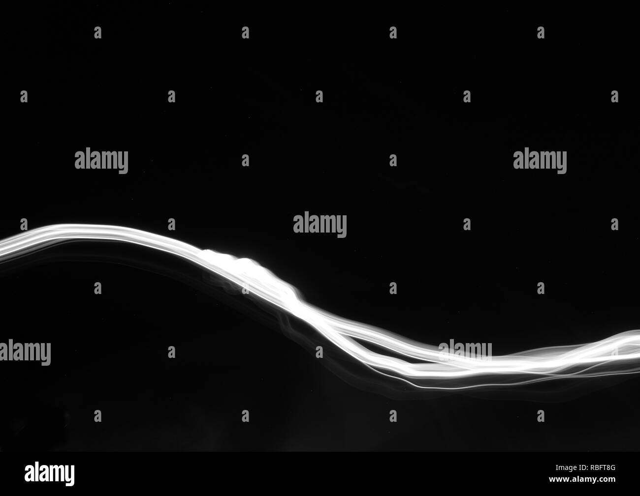 Lichtspur Stockfoto