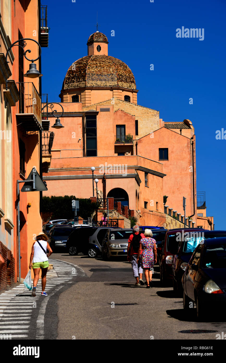 Altstadt von Cagliari Sardinien Italien Stockfoto