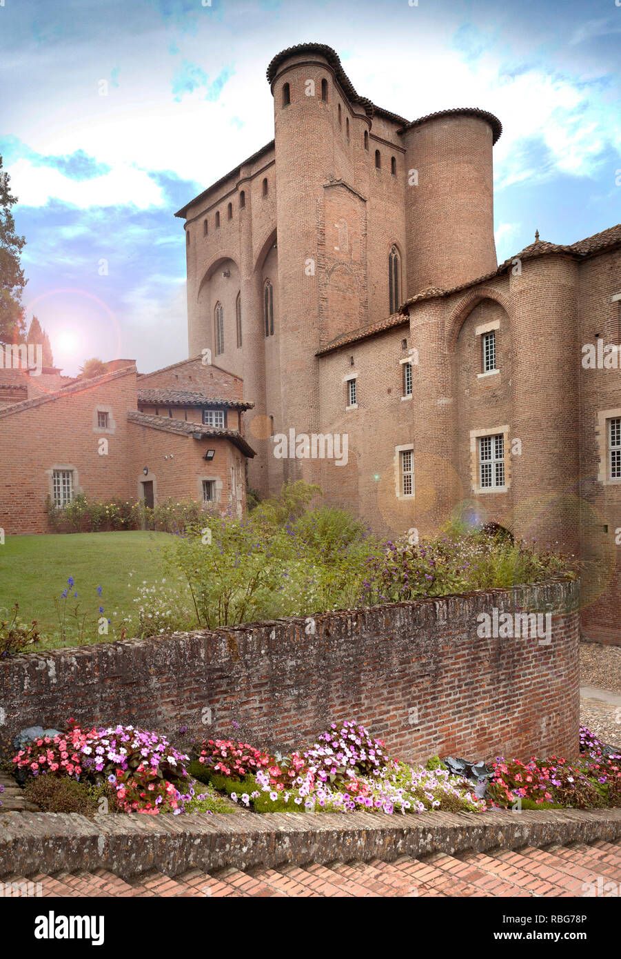 Palast Berbie, Albi, Frankreich Stockfoto