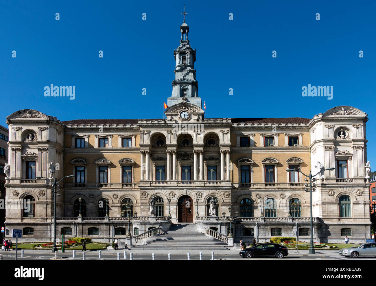 Bilbao City Hall Stockfoto