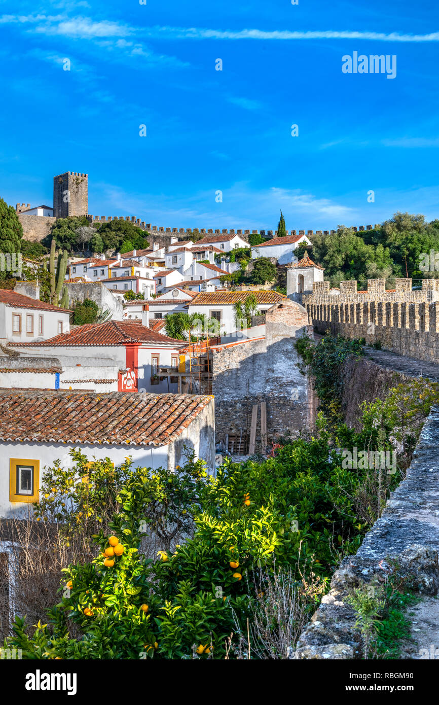 Obidos, Centro, Portugal Stockfoto