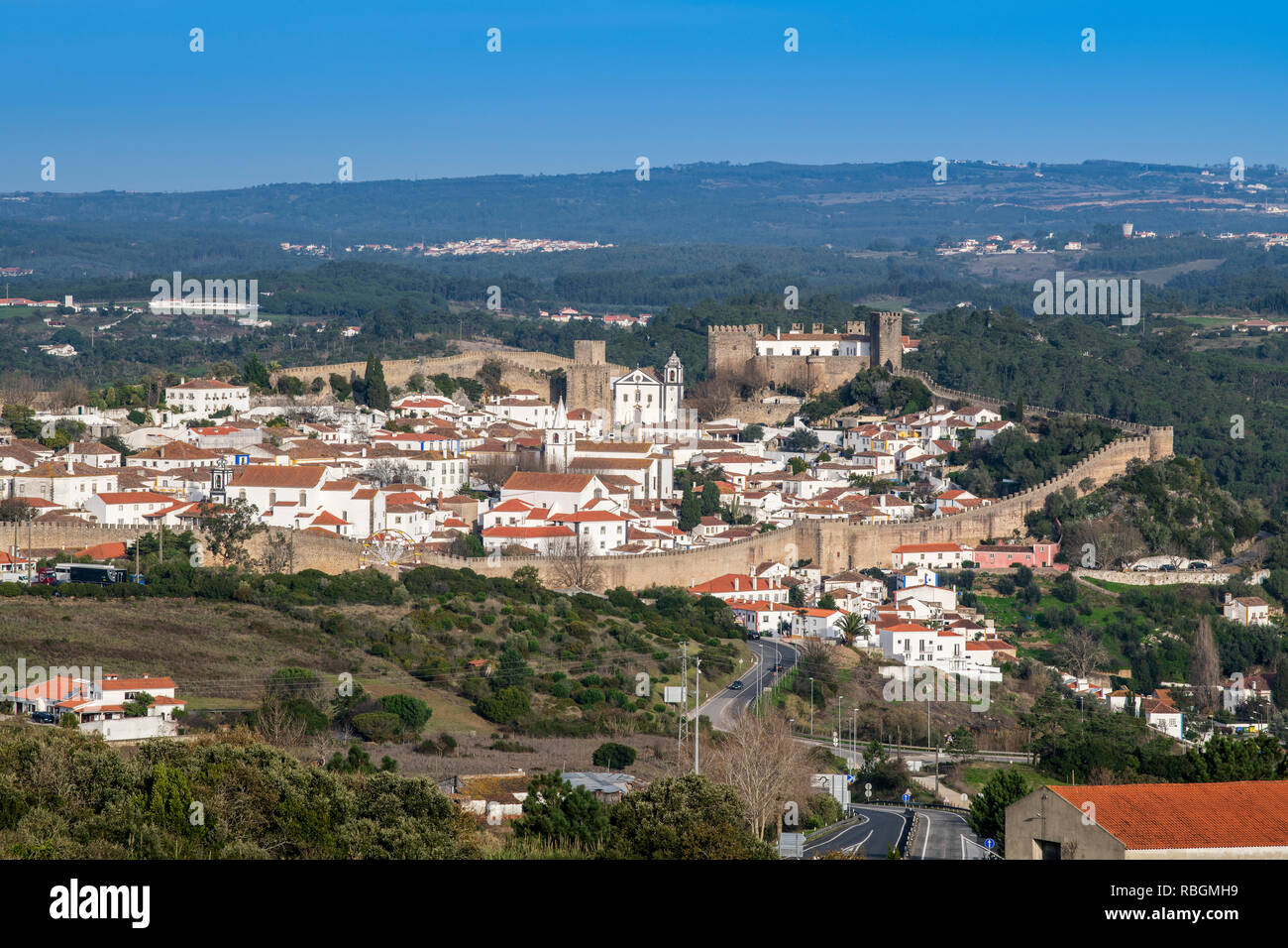 Obidos, Centro, Portugal Stockfoto