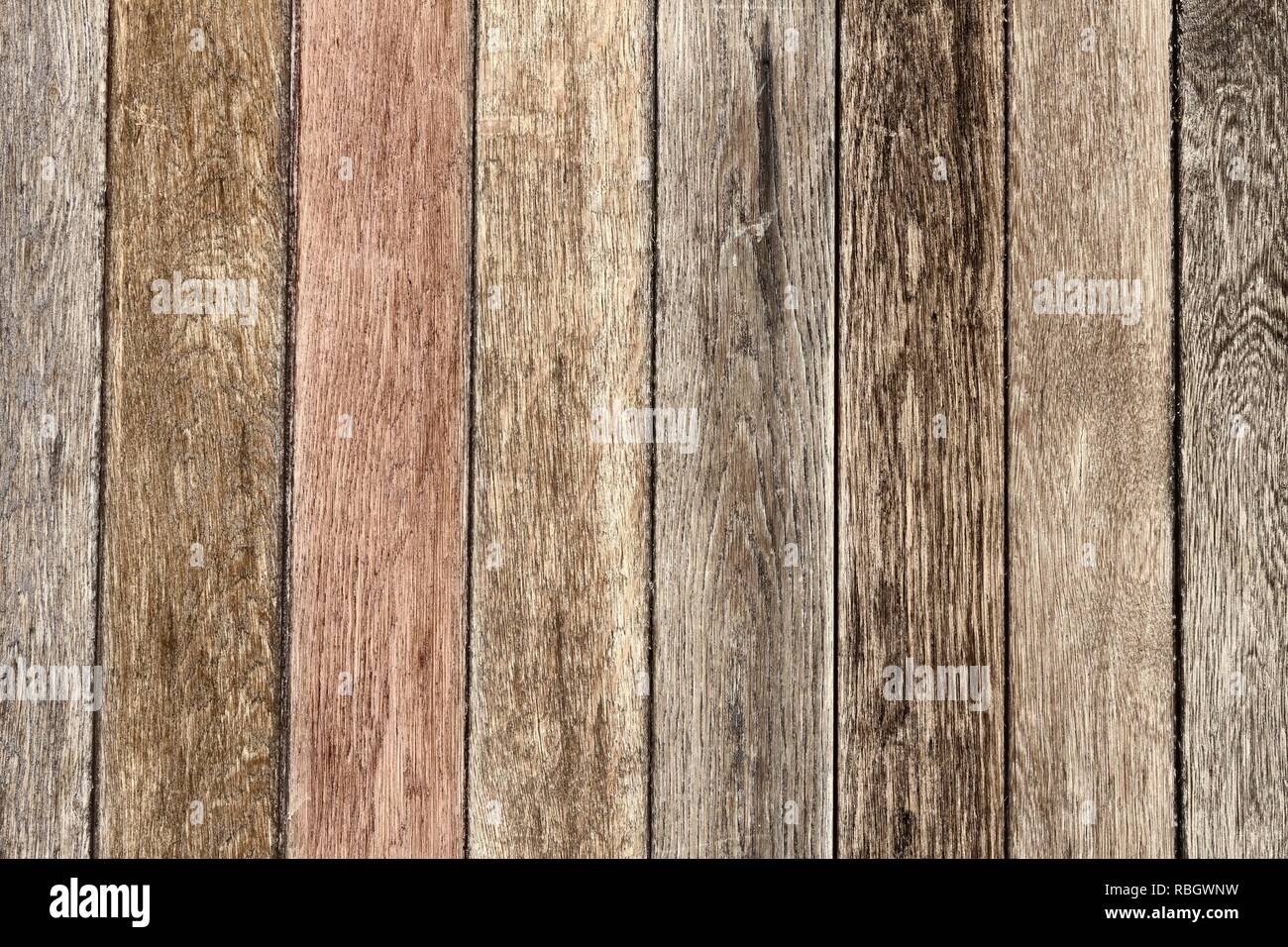 Holz Textur mit natürlichen Muster. Hölzerne Tür Hintergrund. Stockfoto