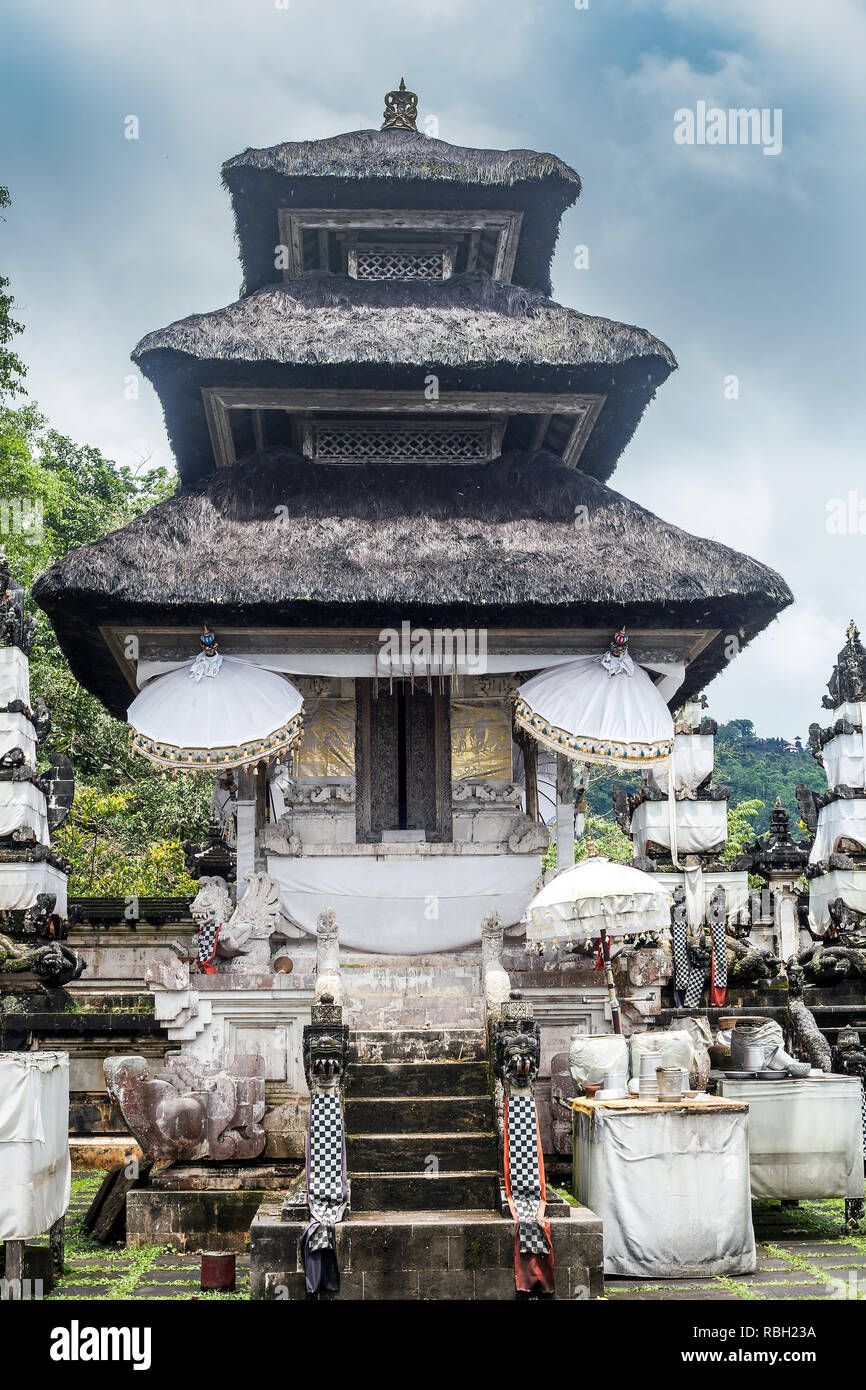 Pura Penataran Agung Lempuyang, traditionellen Balinesischen Hindu Tempel in Indonesien Stockfoto
