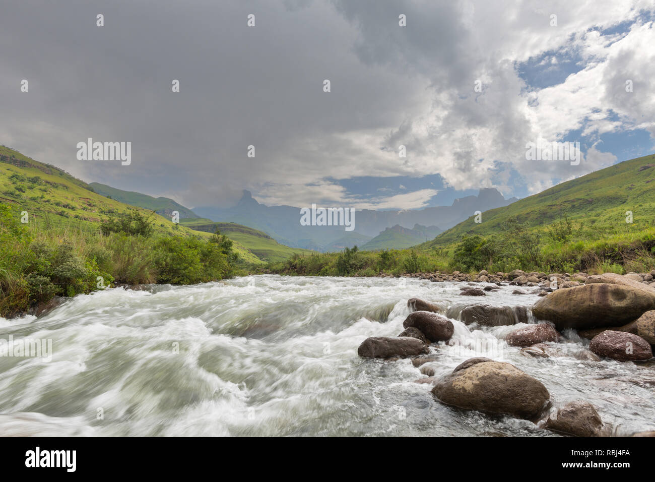 Tugela River Stockfoto