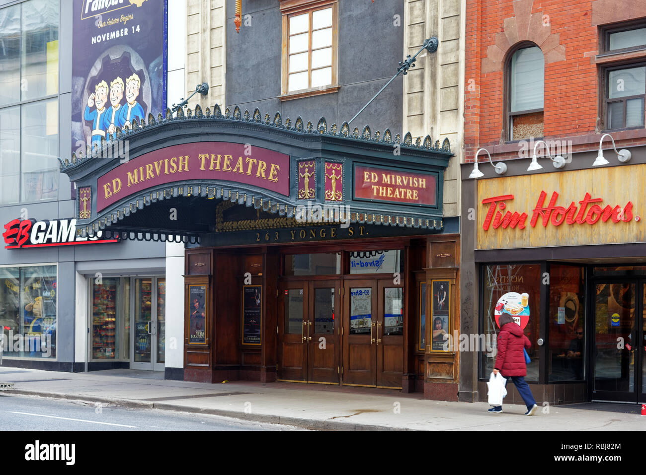 Die Ed Mirvish Theater auf der Yonge Street in Toronto, Kanada Stockfoto