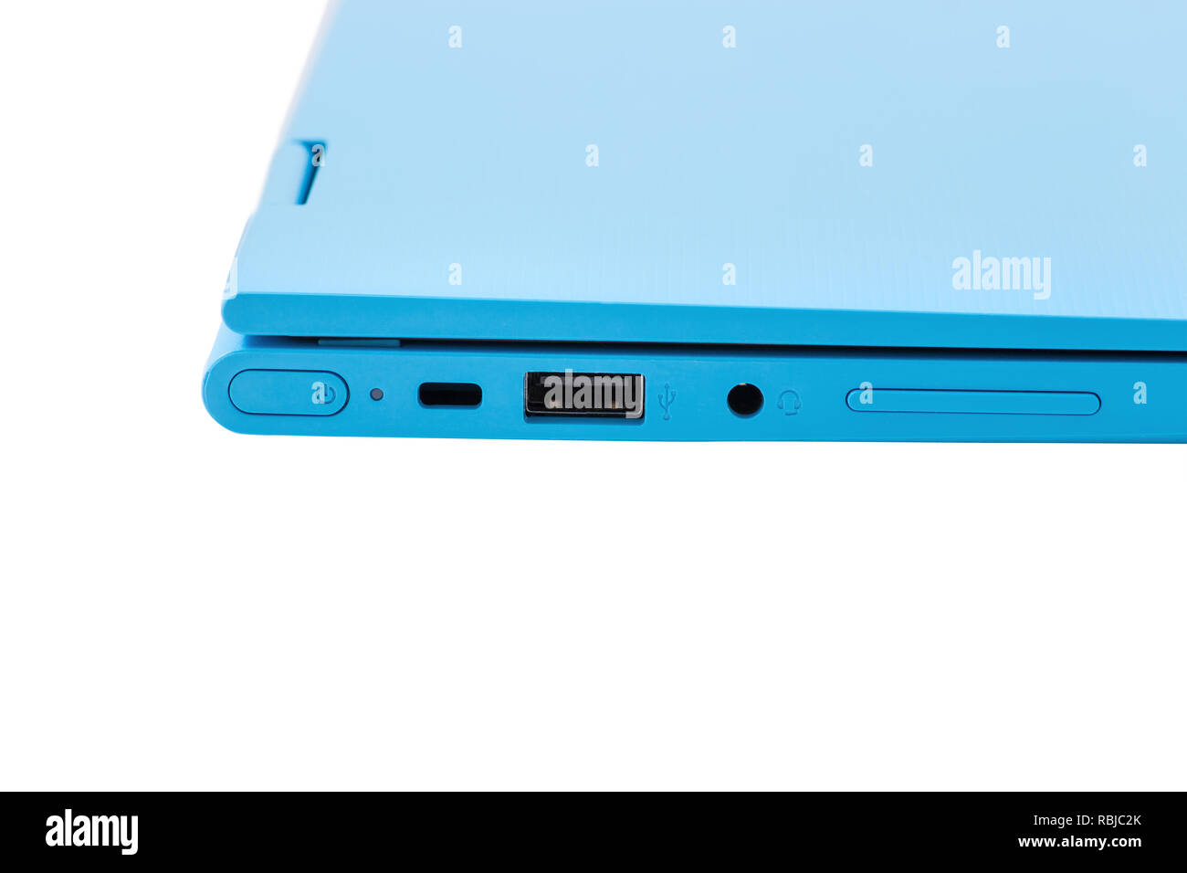 https://c8.alamy.com/compde/rbjc2k/teil-der-modernen-blau-laptop-mit-einem-netzschalter-usb-anschluss-kopfhoreranschluss-und-lautstarkeregler-rbjc2k.jpg