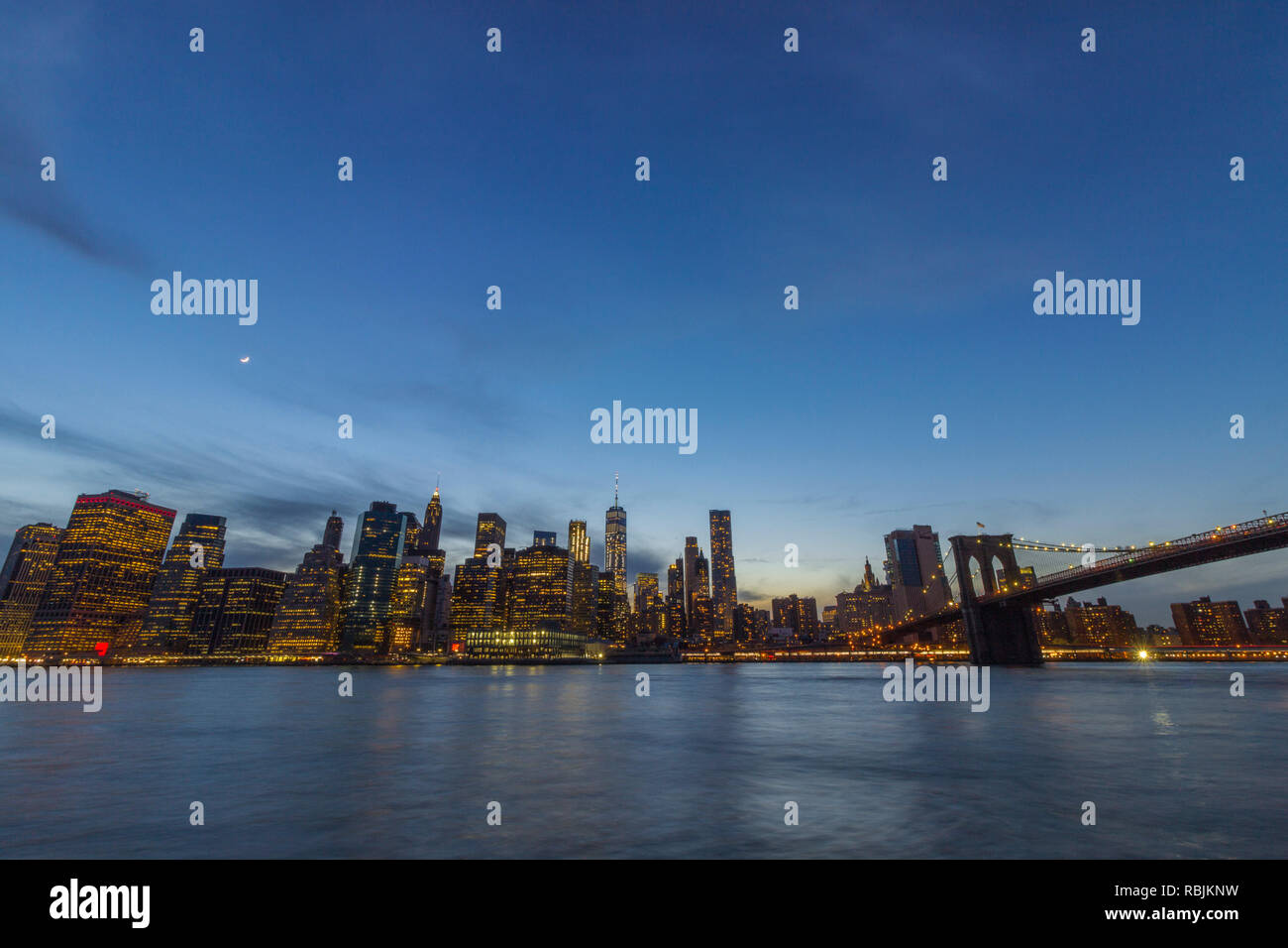 NY Skyline Stockfoto