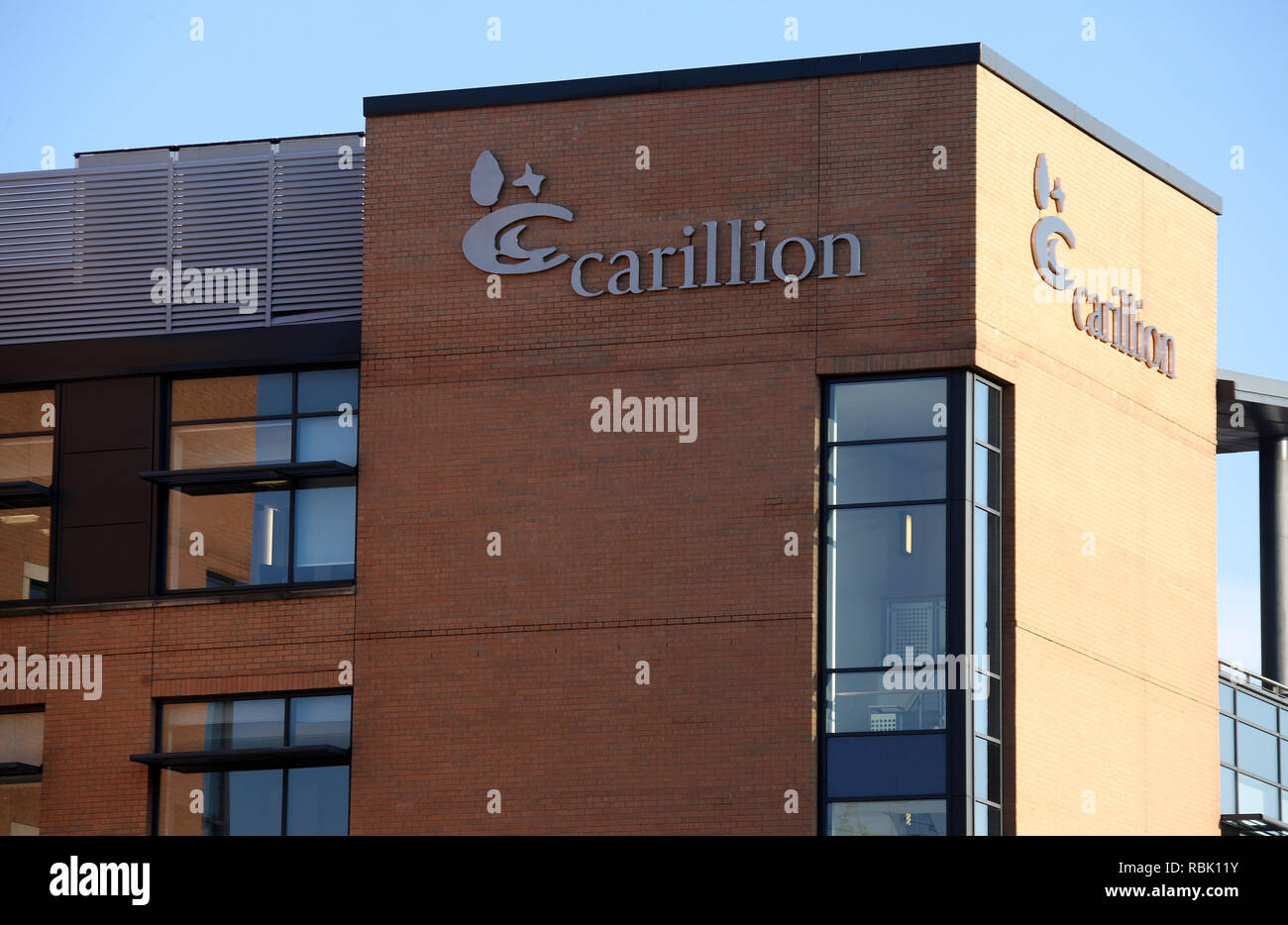 Carillion Gebäude in Sheffield Stockfoto