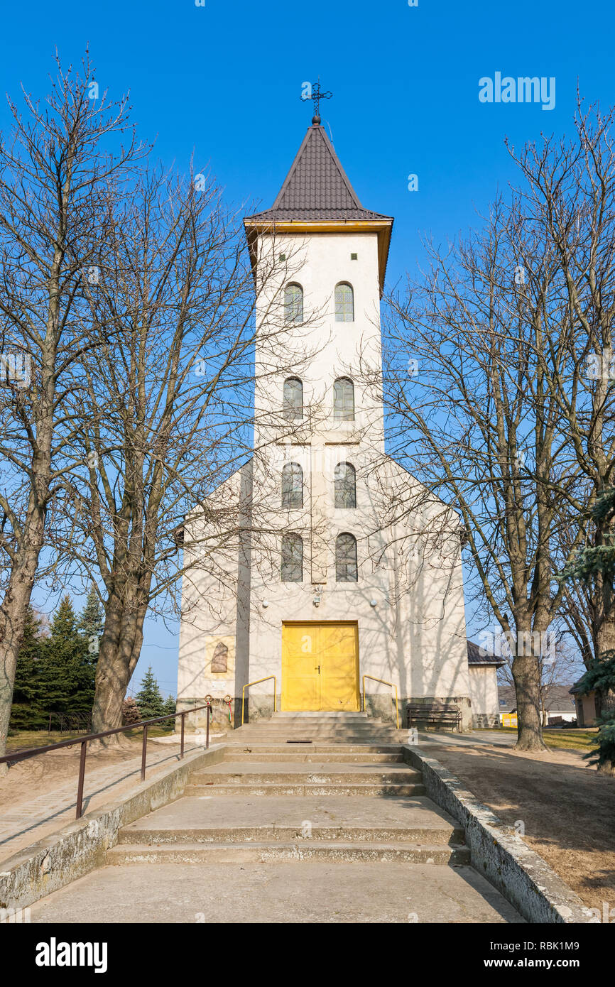 Katholische Kirche in Inárcs, Ungarn Stockfoto