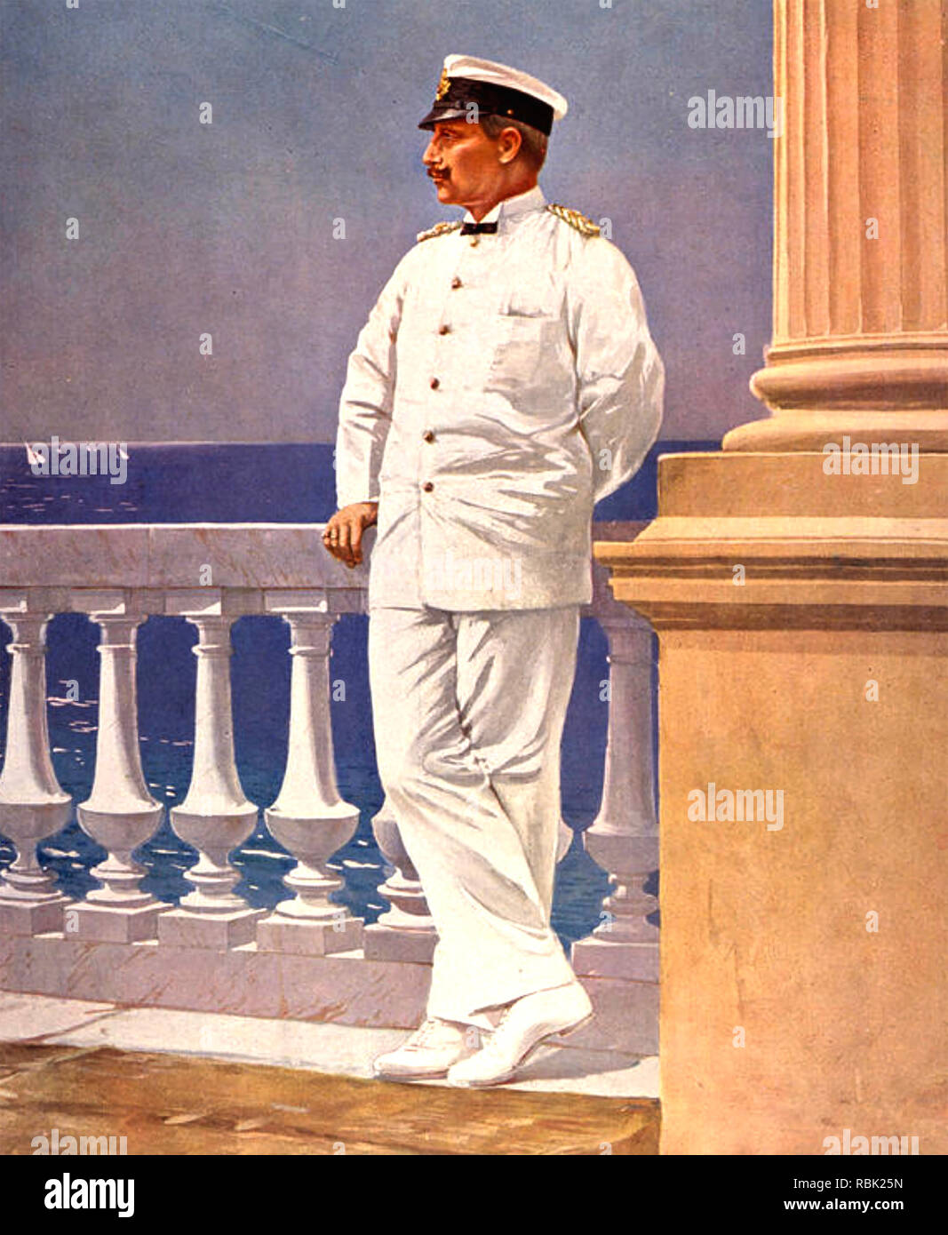 WILHELM II. (1859-1941) letzte deutsche Kaiser Stockfoto