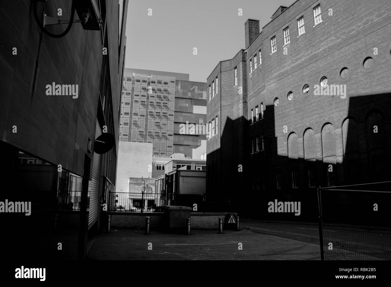 Manchester Street Fotografie Stockfoto