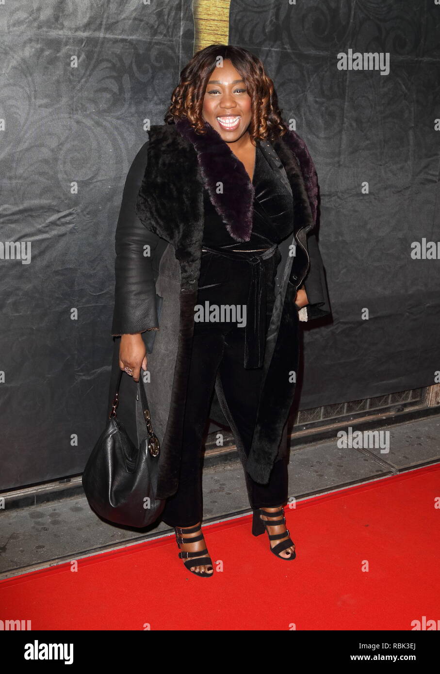 Chizzy Akudolu während der Gold Film Awards auf der Regent Street Kino in London gesehen. Stockfoto