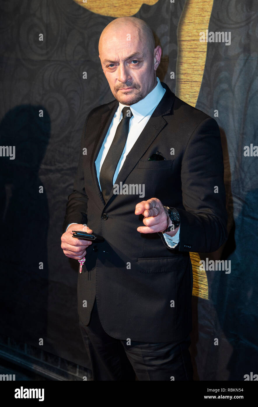 London, Großbritannien. 10. Jan 2019. Sean Cronin besucht die 2019 'Gold Film Awards" in der Regent Street Kino am 10. Januar 2019 in London, England Credit: Gary Mitchell, GMP-Media/Alamy leben Nachrichten Stockfoto