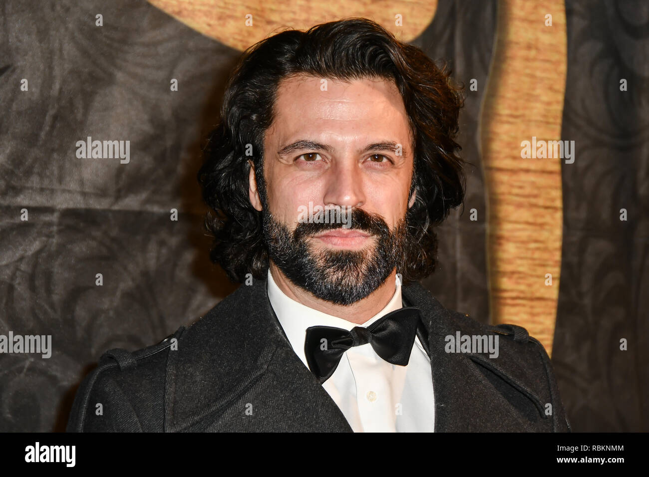 London, Großbritannien. 10. Jan 2019. Christian Vit Arrivers am Gold Film Awards auf der Regent Street Kino am 10. Januar 2019, London, UK. Bild Capital/Alamy leben Nachrichten Stockfoto