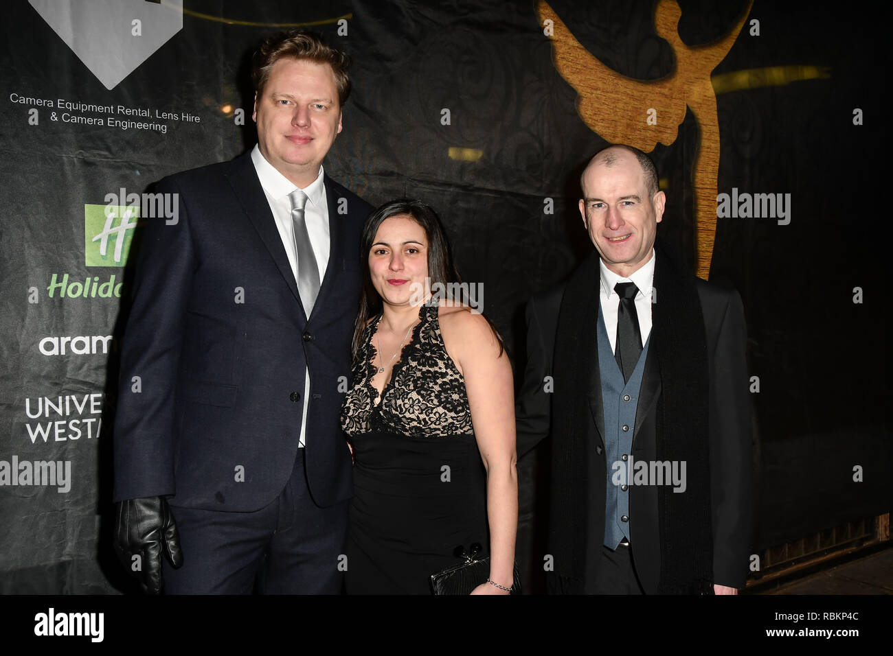 London, Großbritannien. 10. Jan 2019. Arrivers am Gold Film Awards auf der Regent Street Kino am 10. Januar 2019, London, UK. Bild Capital/Alamy leben Nachrichten Stockfoto