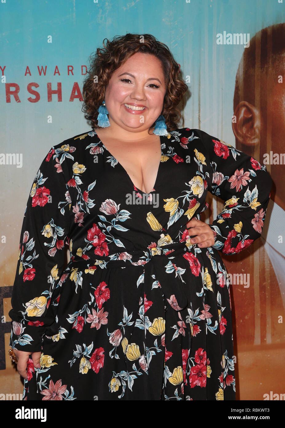 Los Angeles, Ca, USA. 10 Jan, 2019. Emily Nelson, an der Los Angeles Premiere von HBO true Detective Saison 3 an der Directors Guild of America in Los Angeles, Kalifornien am 10. Januar 2019. Credit: Faye Sadou/Medien Punch/Alamy leben Nachrichten Stockfoto