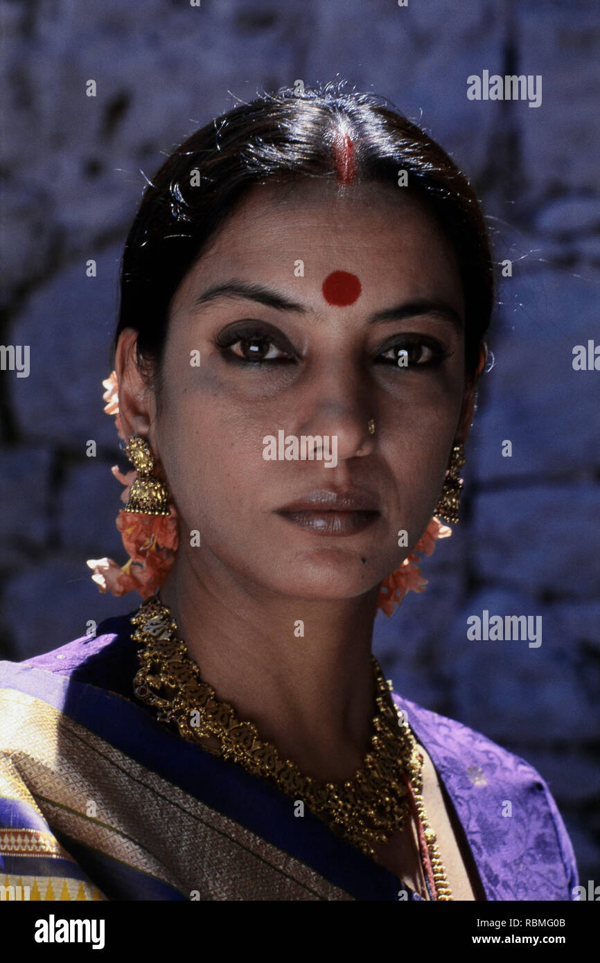 Shabana Azmi, indische bollywood-Filmschauspielerin, Indien, Asien Stockfoto