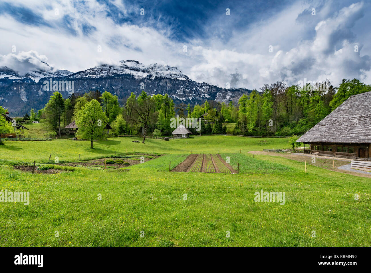 Besuchen Ballenberg, Schweiz Stockfoto