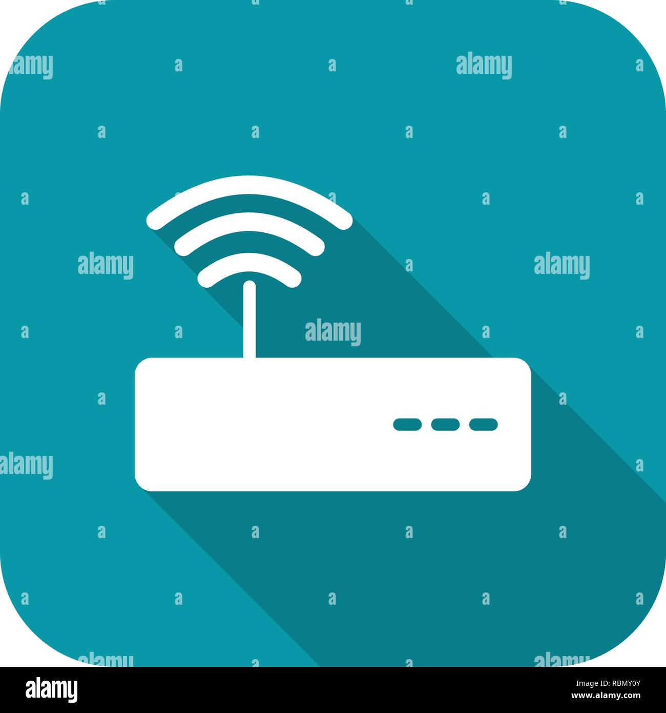 Vektor WLAN Symbol Stock Vektor