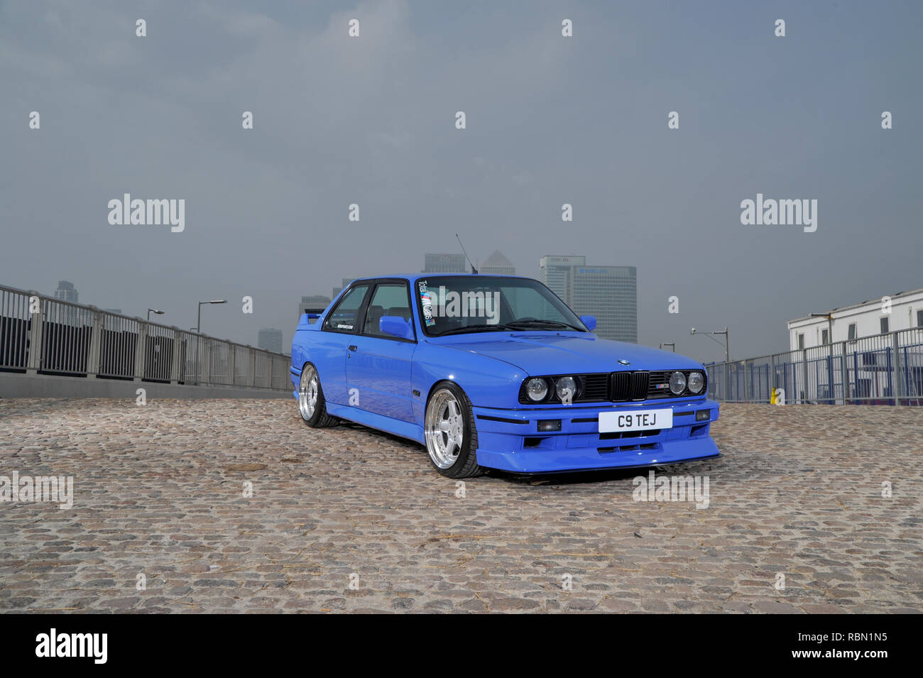 1987 BMW E30 M3 classic Sports Saloon Car Stockfoto