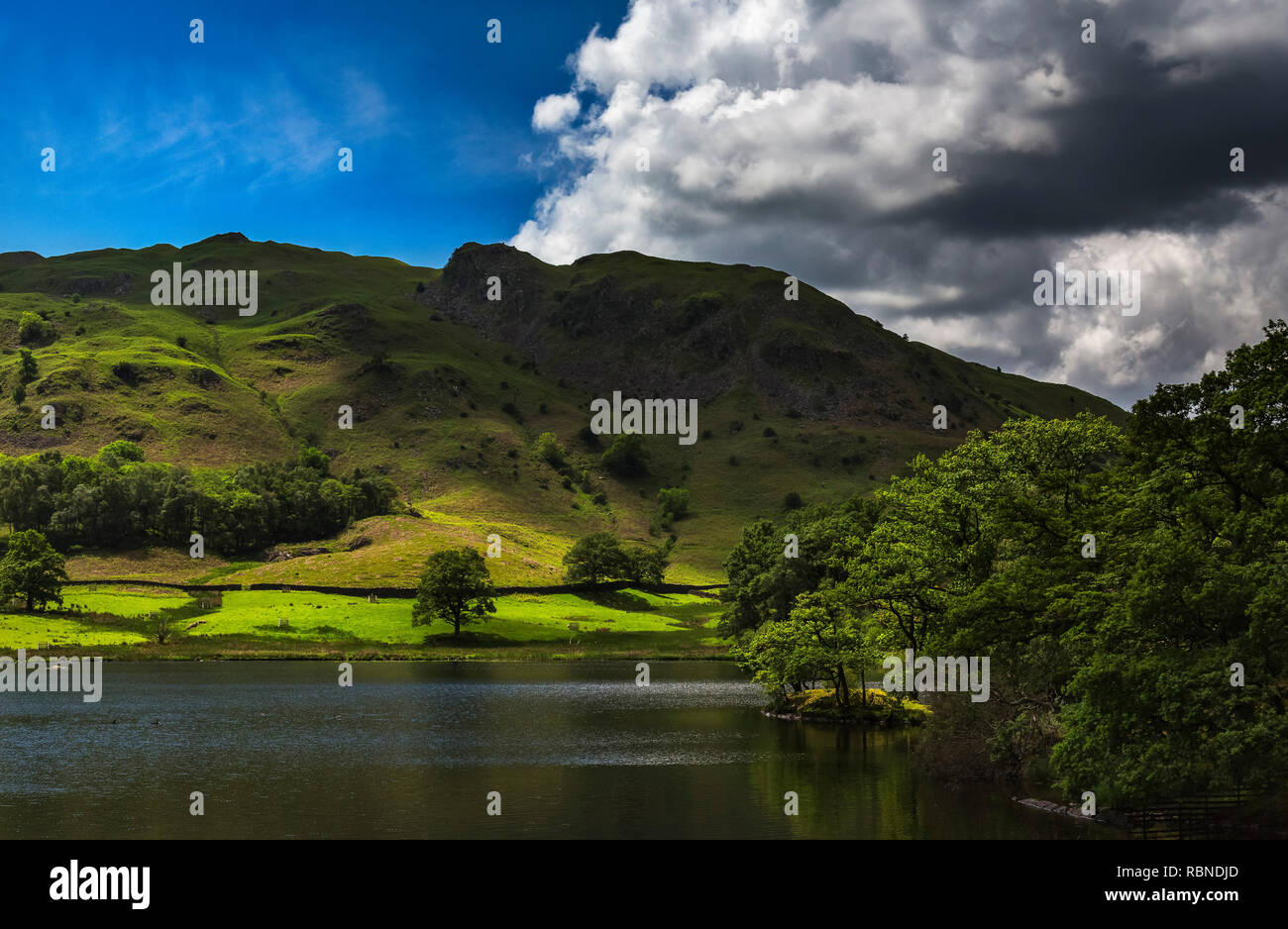 Lake District im Nordwesten Englands. Stockfoto