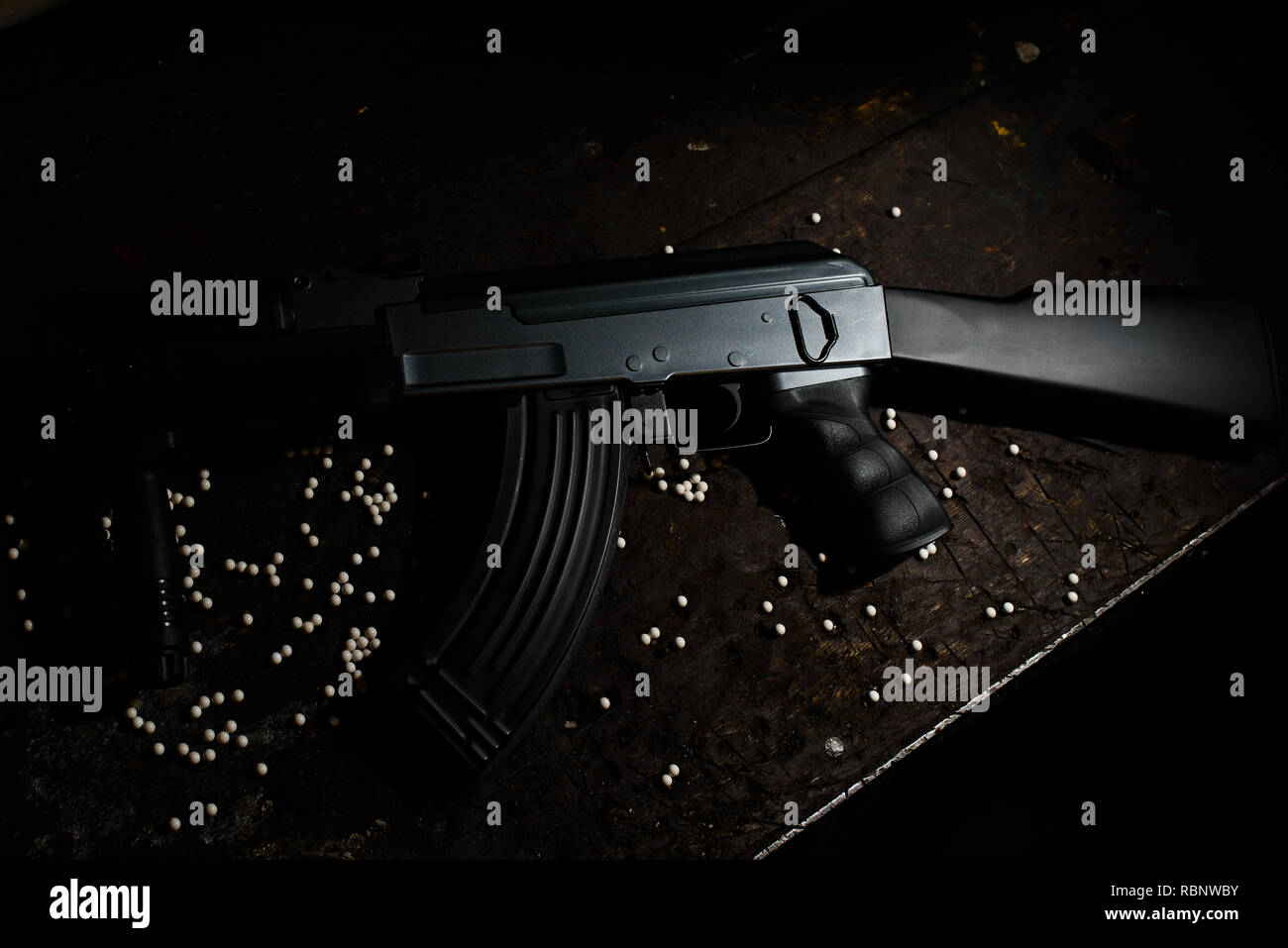 Airsoft gun Stockfoto