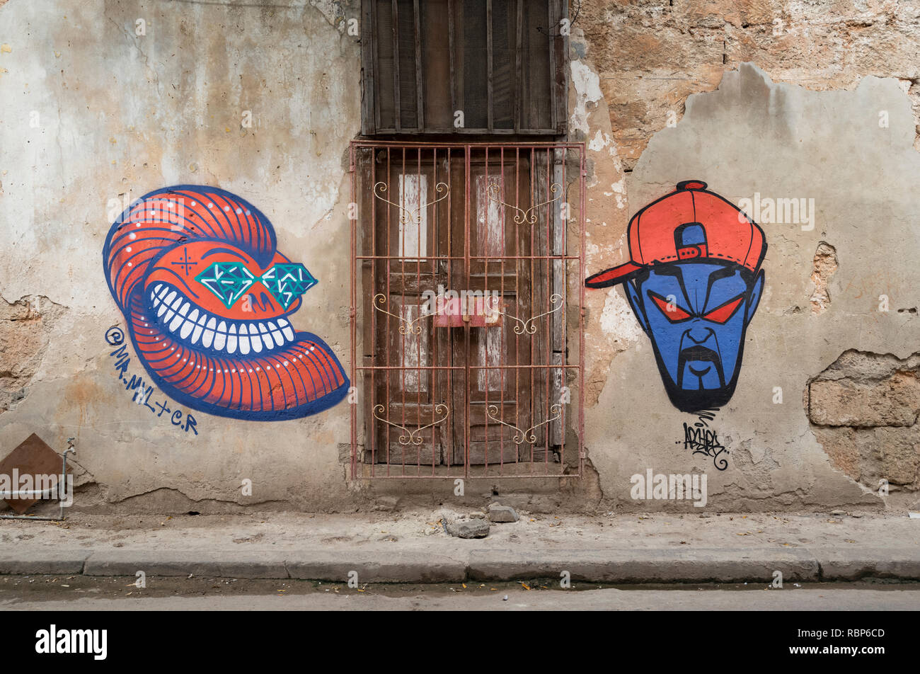 STREET SCENE Havanna Kuba Stockfoto