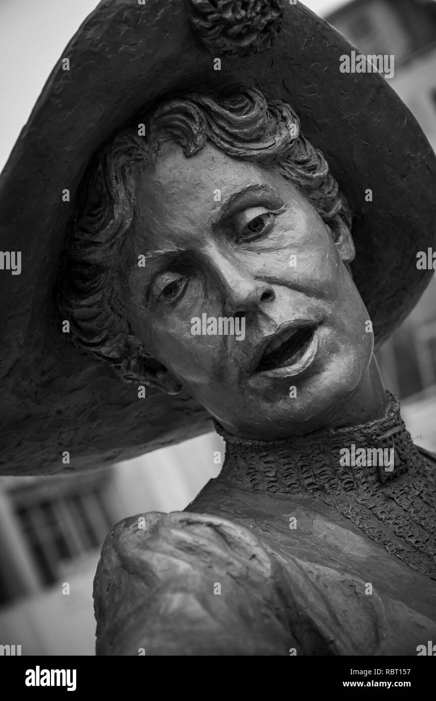 Statue von Emmeline Pankhurst, St. Peter's Square, Manchester Stockfoto