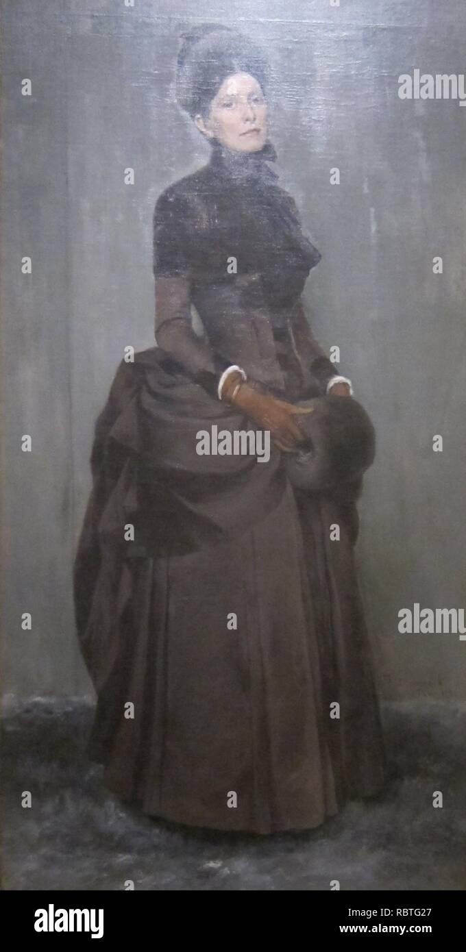 'Elizabeth Boott Duveneck' von Frank Duveneck, Cincinnati Art Museum. Stockfoto