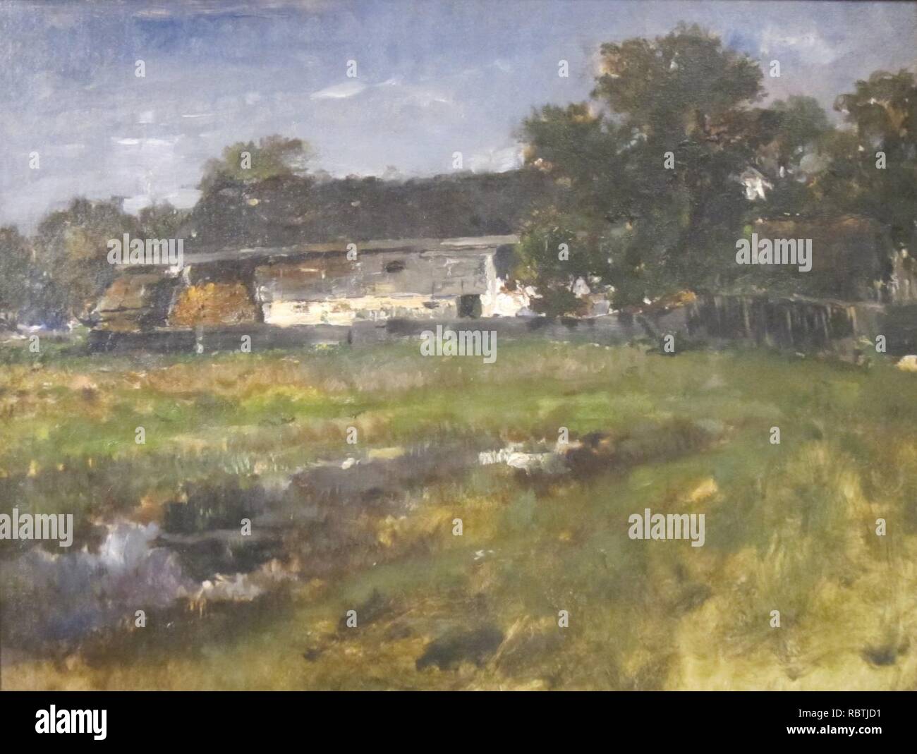 'Querformat, Polling, Bayern" von Frank Duveneck, Cincinnati Art Museum. Stockfoto