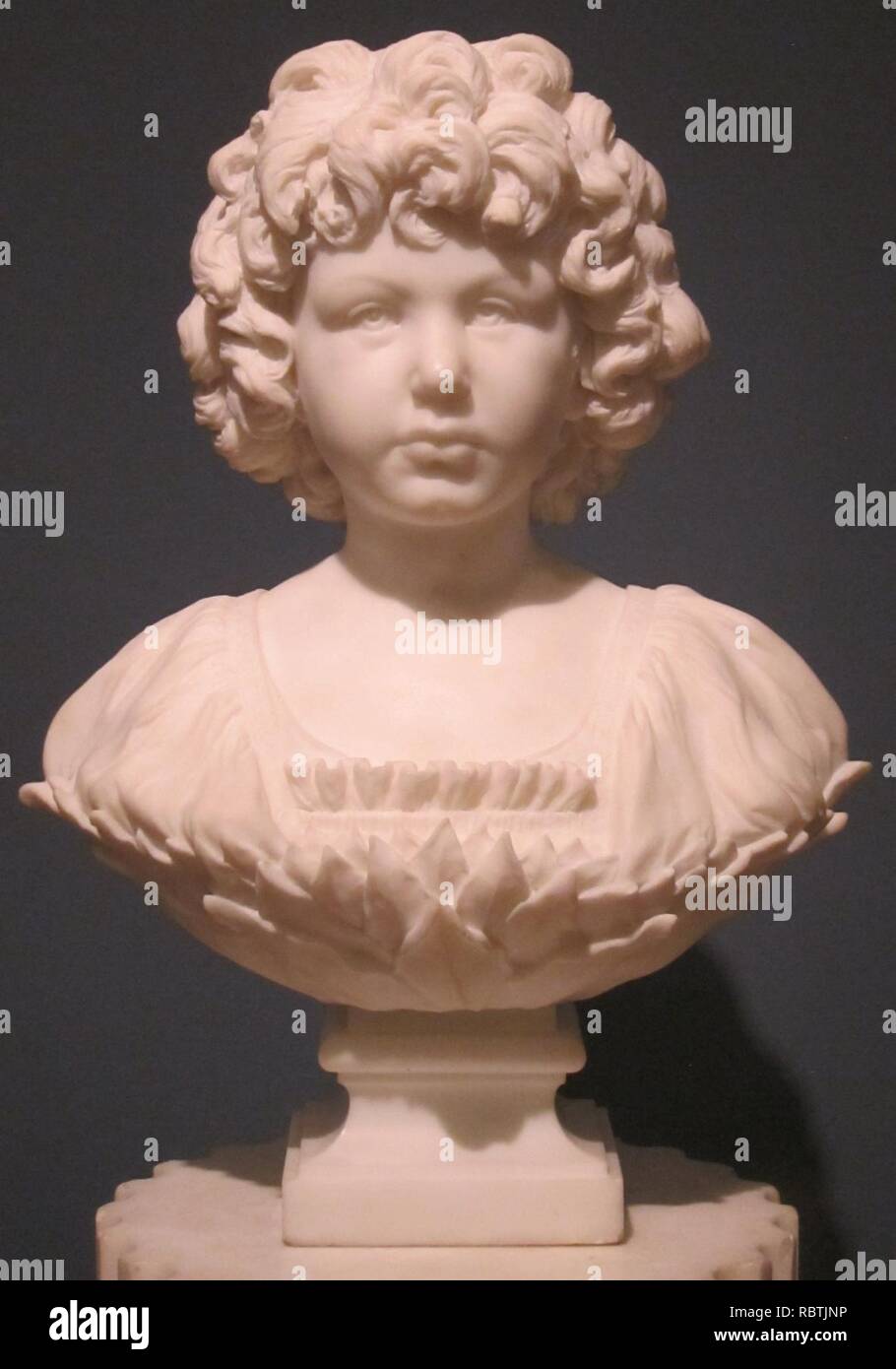 'Margaret Freund' durch Mose Jakob Ezechiel, Cincinnati Art Museum. Stockfoto