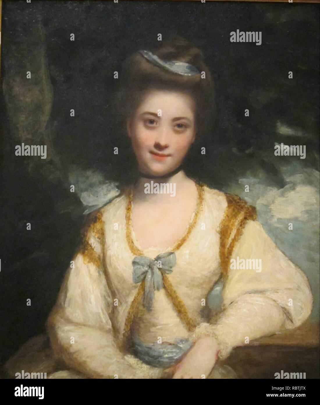 'Miss Ridge" von Joshua Reynolds, Cincinnati Art Museum. Stockfoto