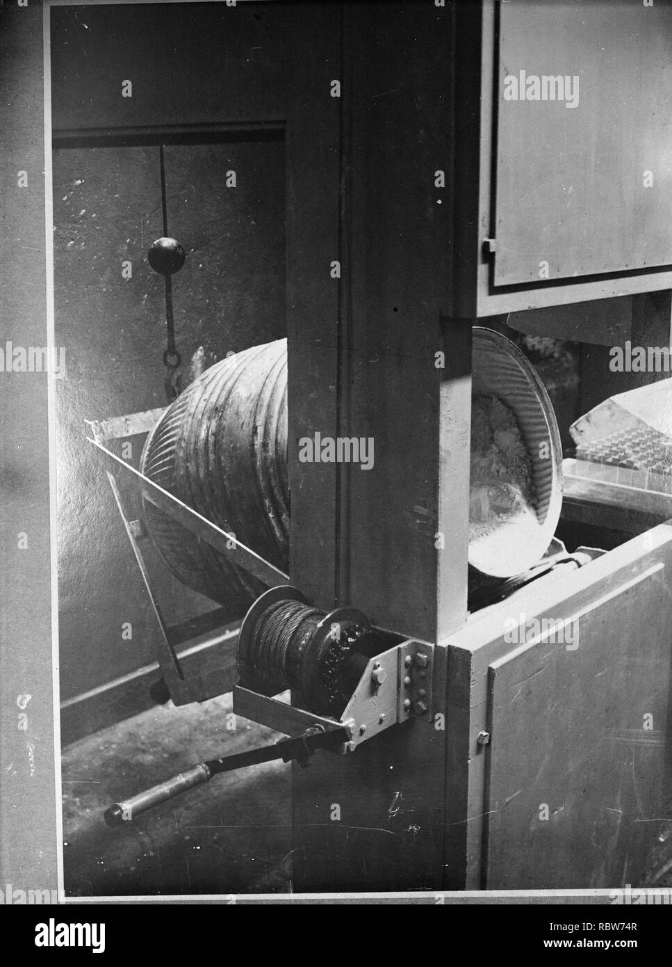 9x12 Bleekpoederverpakkerij in Amsterdam (Centraal), Bestanddeelnr Verslag 1932 256-0384. Stockfoto