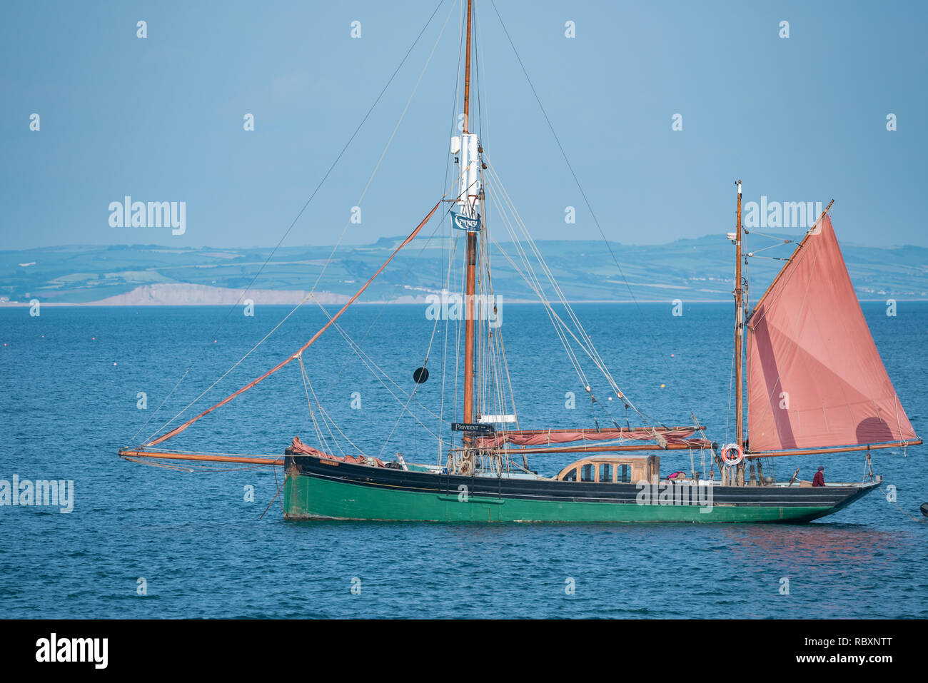 Cobb, Lyme Regis Stockfoto