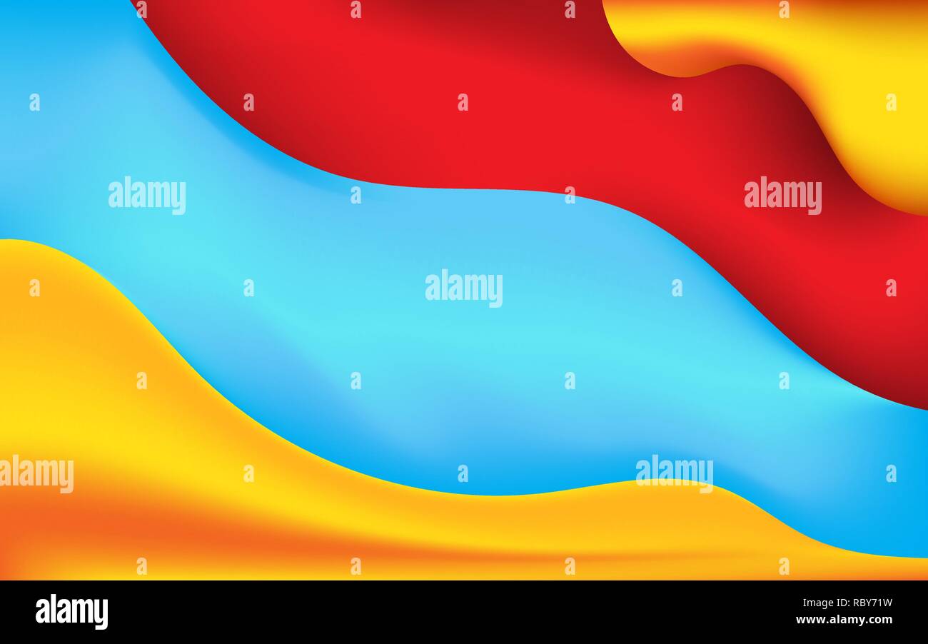 Futuristische bunten Hintergrund. Vector Illustration. Abstrakte hellen farbigen Hintergrund Stock Vektor