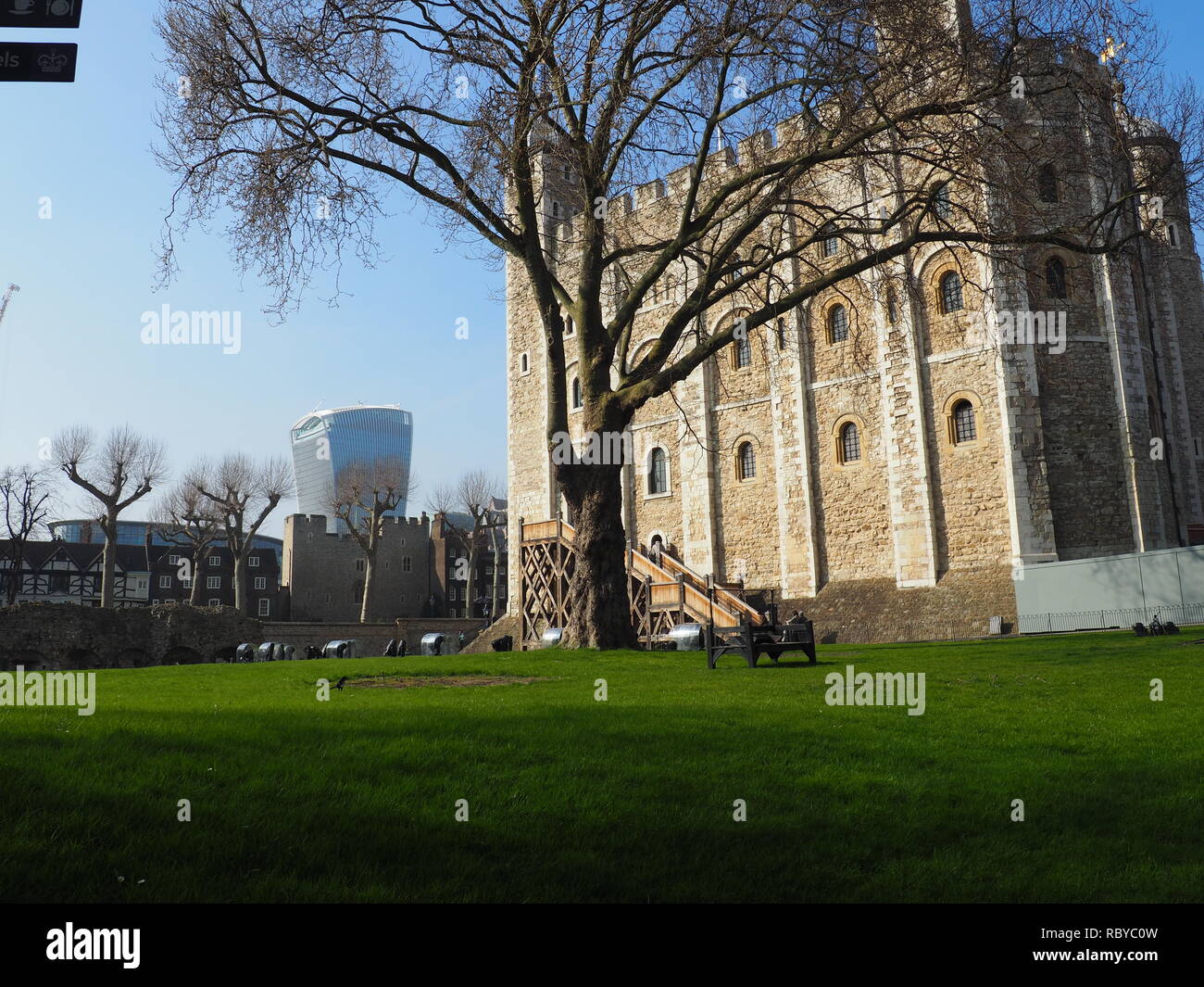 London Tower - London Stockfoto