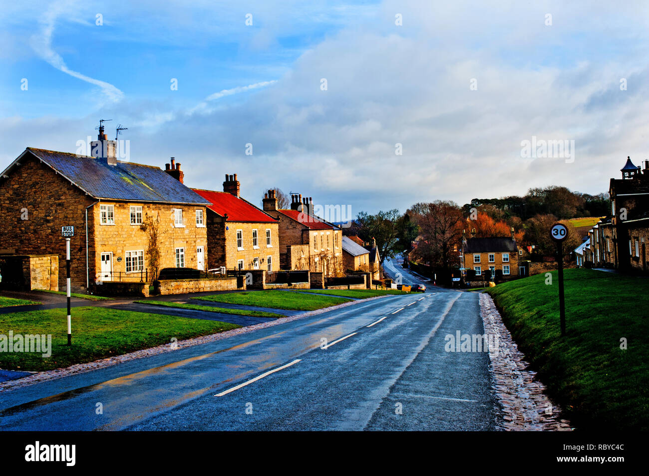 Coxwold, North Yorkshire, England Stockfoto