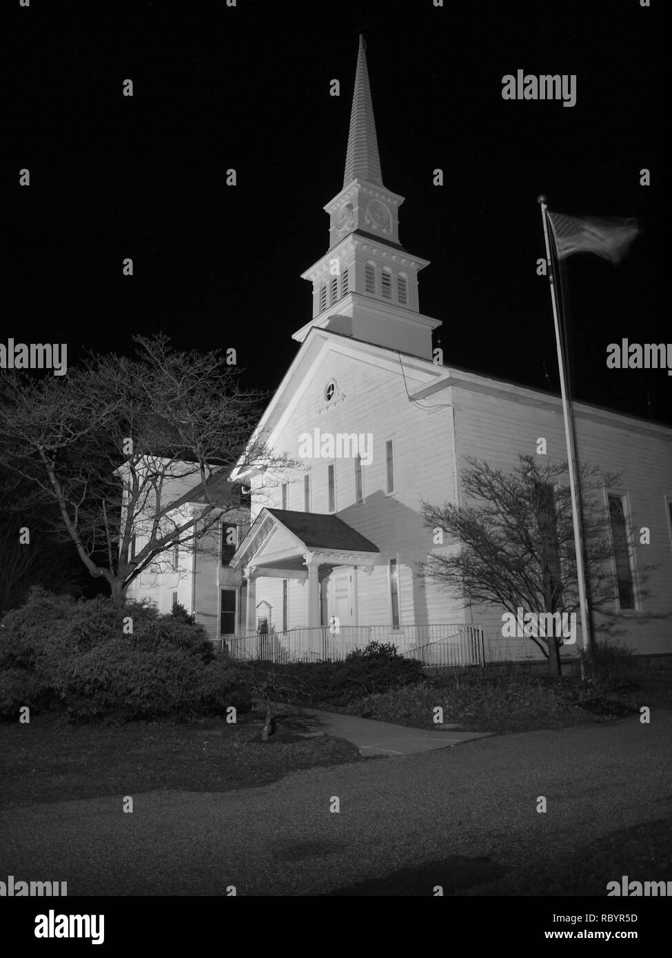 Erste presbyterianische Kirche von Succasunna, New Jersey Stockfoto