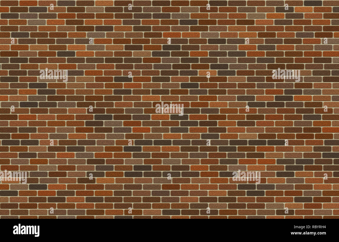 Gebäude Fassade Ziegelwand Stockfoto