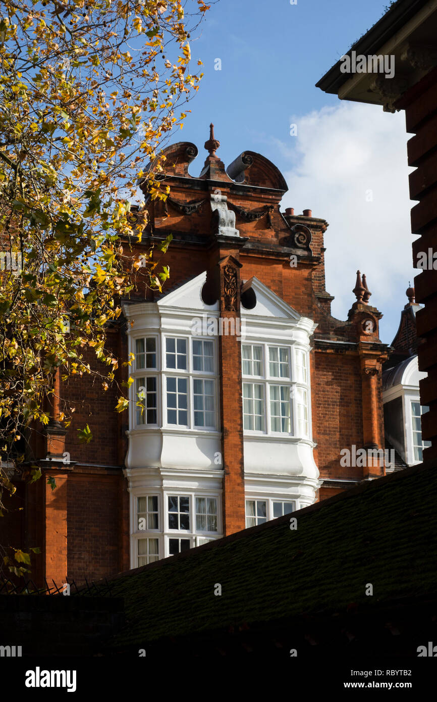 Newnham College - Clough Hall, Sidgwick Avenue, Cambridge, UK. Universität Cambridge Stockfoto