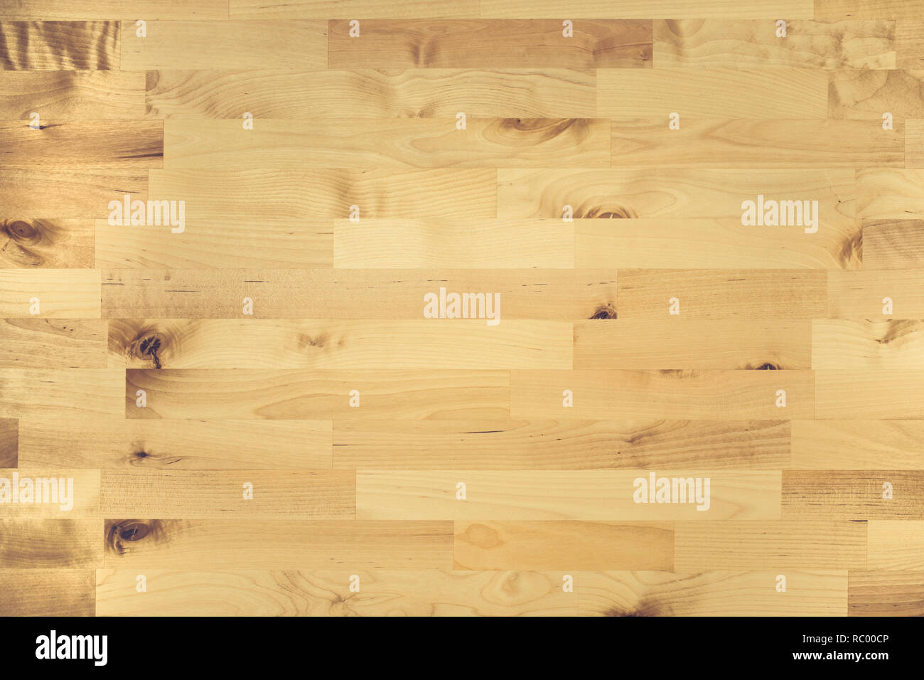 Echte leere Holz Tisch Textur Hintergründe. Stockfoto
