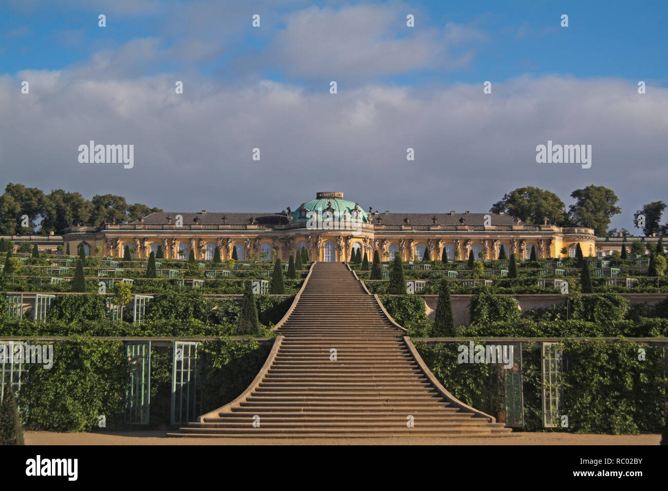 Potsdam, Schloss und Park Sanssouci Stockfoto