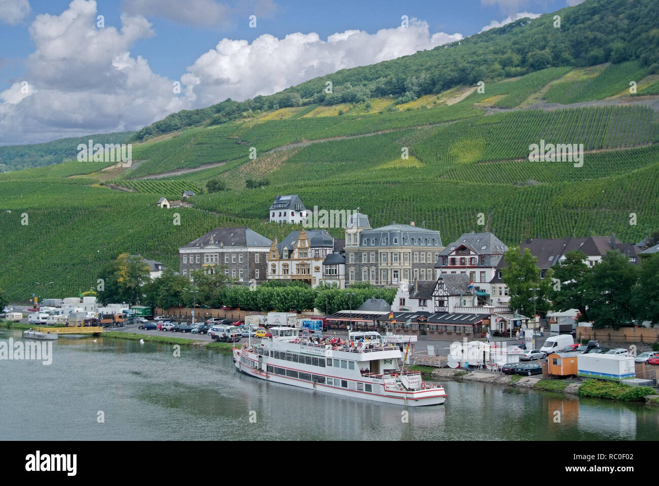 Bernkastel-Kues, Mosel Stockfoto