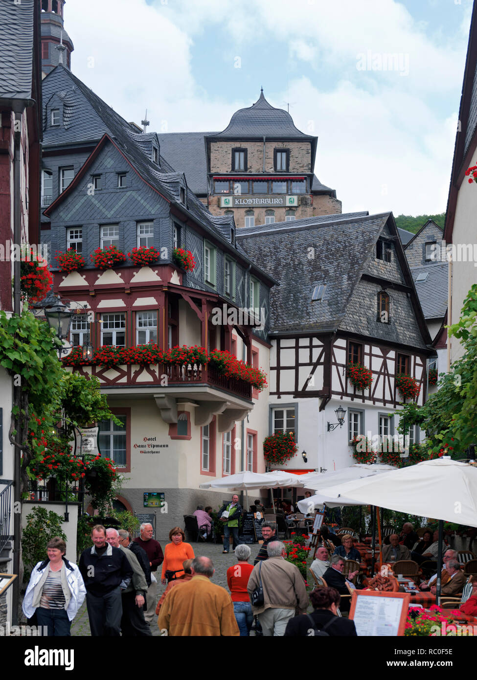 Beilstein an der Mosel, Landkreis Cochem-Zell, Rheinland-Pfalz, Deutschland, Europa | Beilstein an der Mosel, Kreis Cochem-Zell, Rheinland-Pfalz Stockfoto