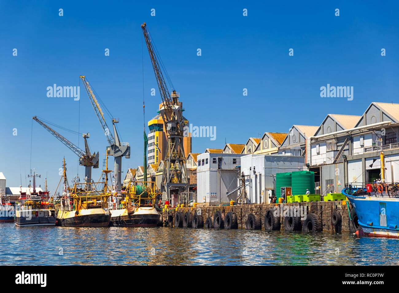 Fisherman's Wharf im Zentrum von Kapstadt, Südafrika Stockfoto