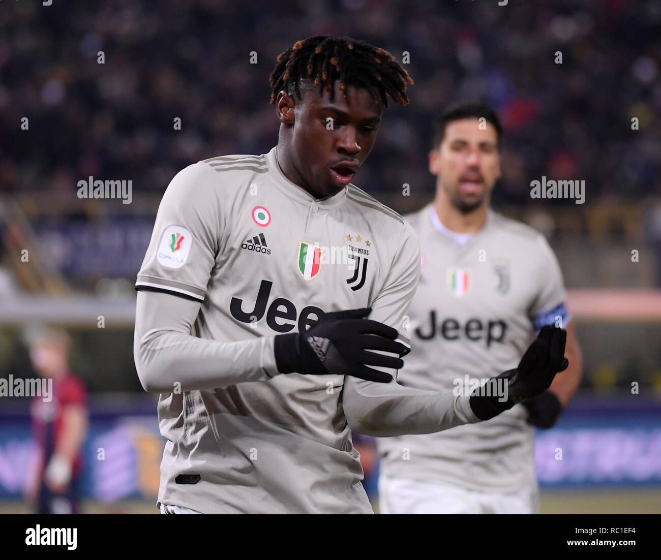 pic Moise Kean Celebration https www alamy de bologna italien 12 jan 2019 juventus von moise kean l feiert wahrend der italienischen cup runde von 16 fussballspiel zwischen fc juventus turin und bologna in bologna italien jan 12 2019 fc juventus turin gewann 2 0 credit alberto lingriaxinhuaalamy leben nachrichten image231144008 html