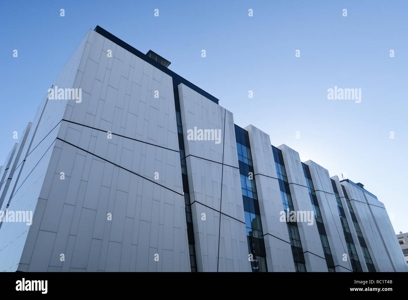Beispiel für moderne Architektur in Turin Stockfoto
