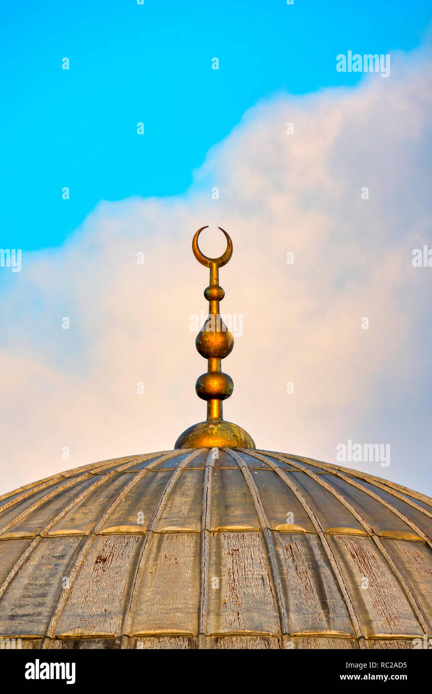 Muslim symbol islam symbol crescent -Fotos und -Bildmaterial in hoher