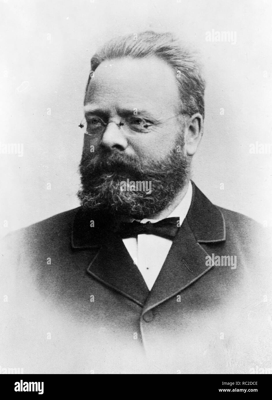 Hannibal Sehested (1842-1924), Dänischer Rat Präsident von 1900 bis 1901 als Leiter des Kabinetts von Sehested. Stockfoto